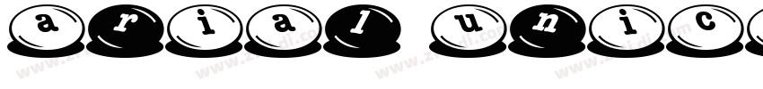 Arial Unicode MS-普通字体转换